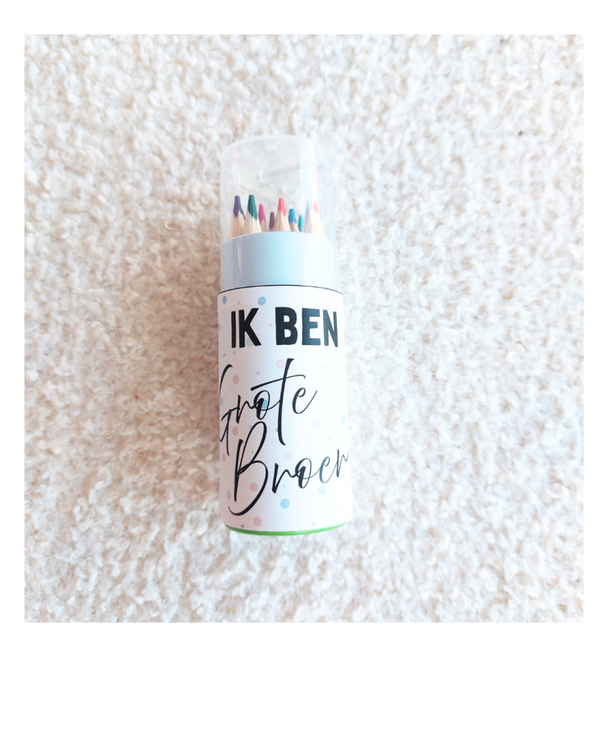 Ik ben Grote broer, kleurtjes wikkel