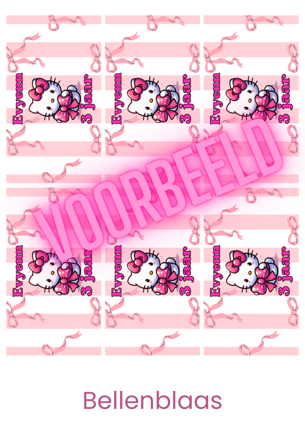 Hello Kitty Bellenblaas wikkel