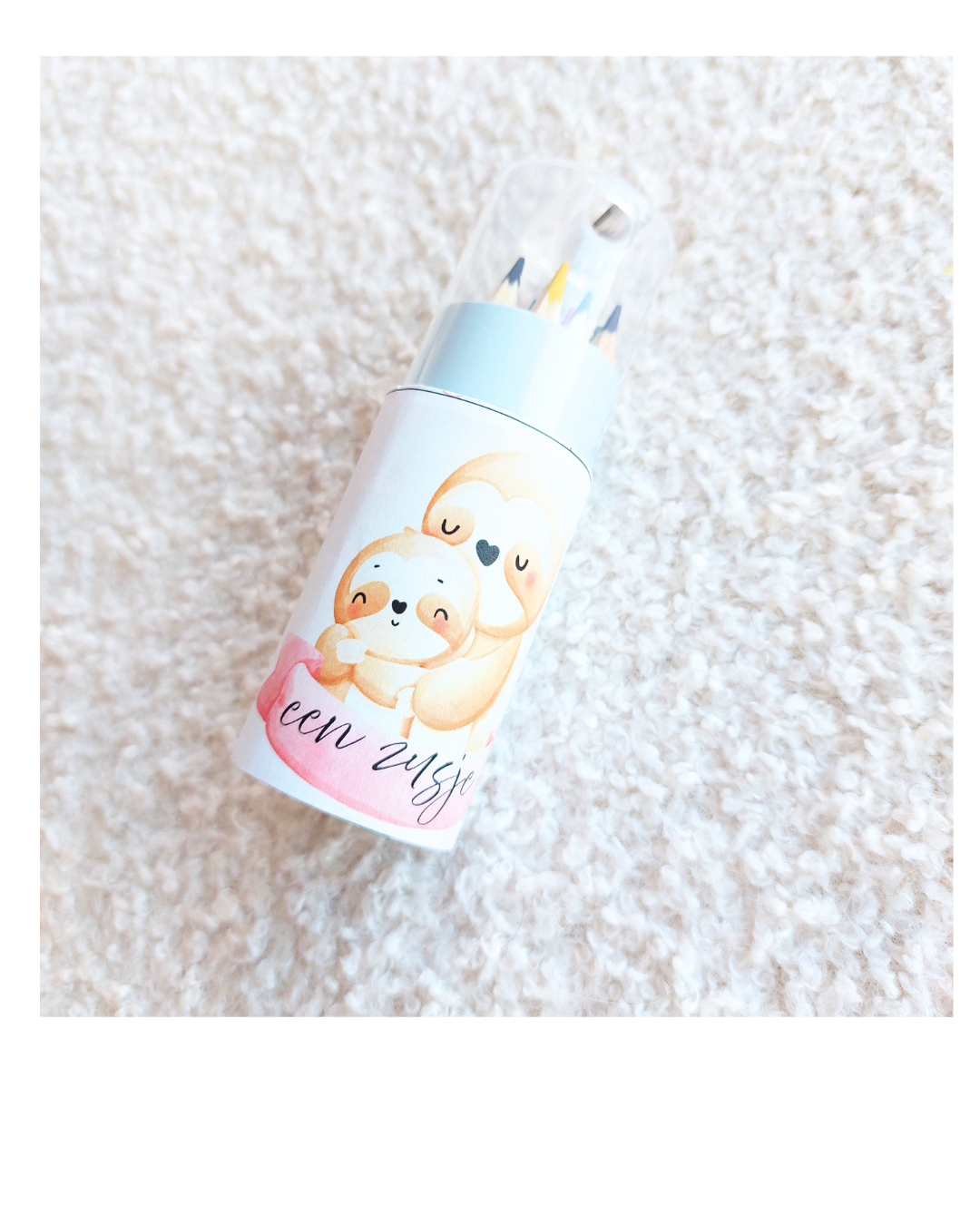 Broertje/Zusje Kleuren koker