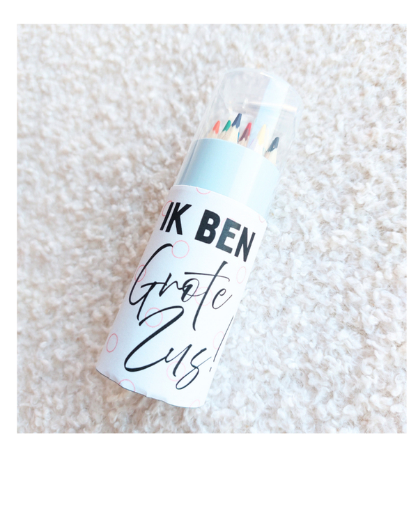 Ik ben Grote zus, kleurtjes wikkel