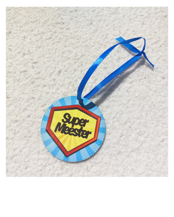 Houten hanger JUF/MEESTER