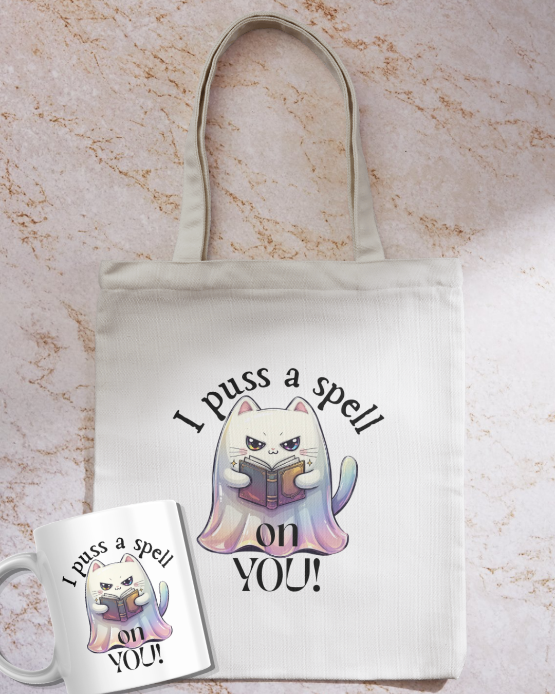 Spooky the Cat Tote
