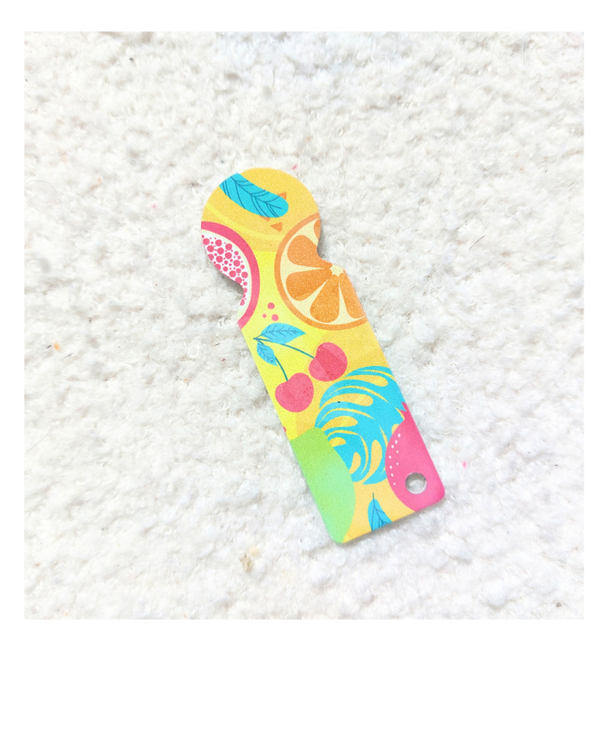 Muntjes hanger met print