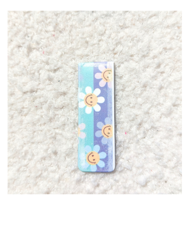 Magnetische boekenlegger met print