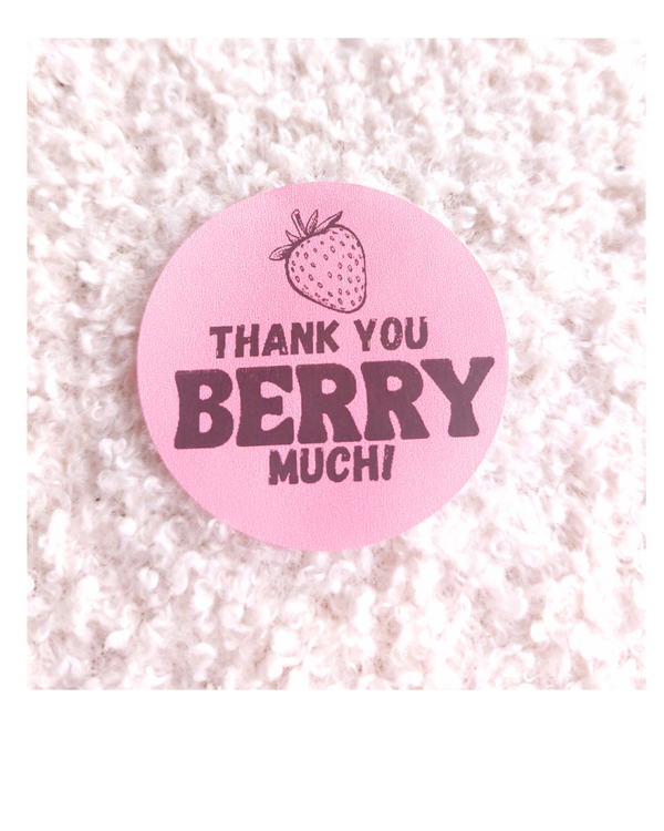 Thank you BERRY much
