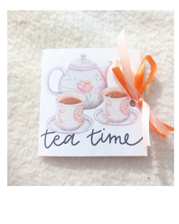 Theekaartje; Tea Time