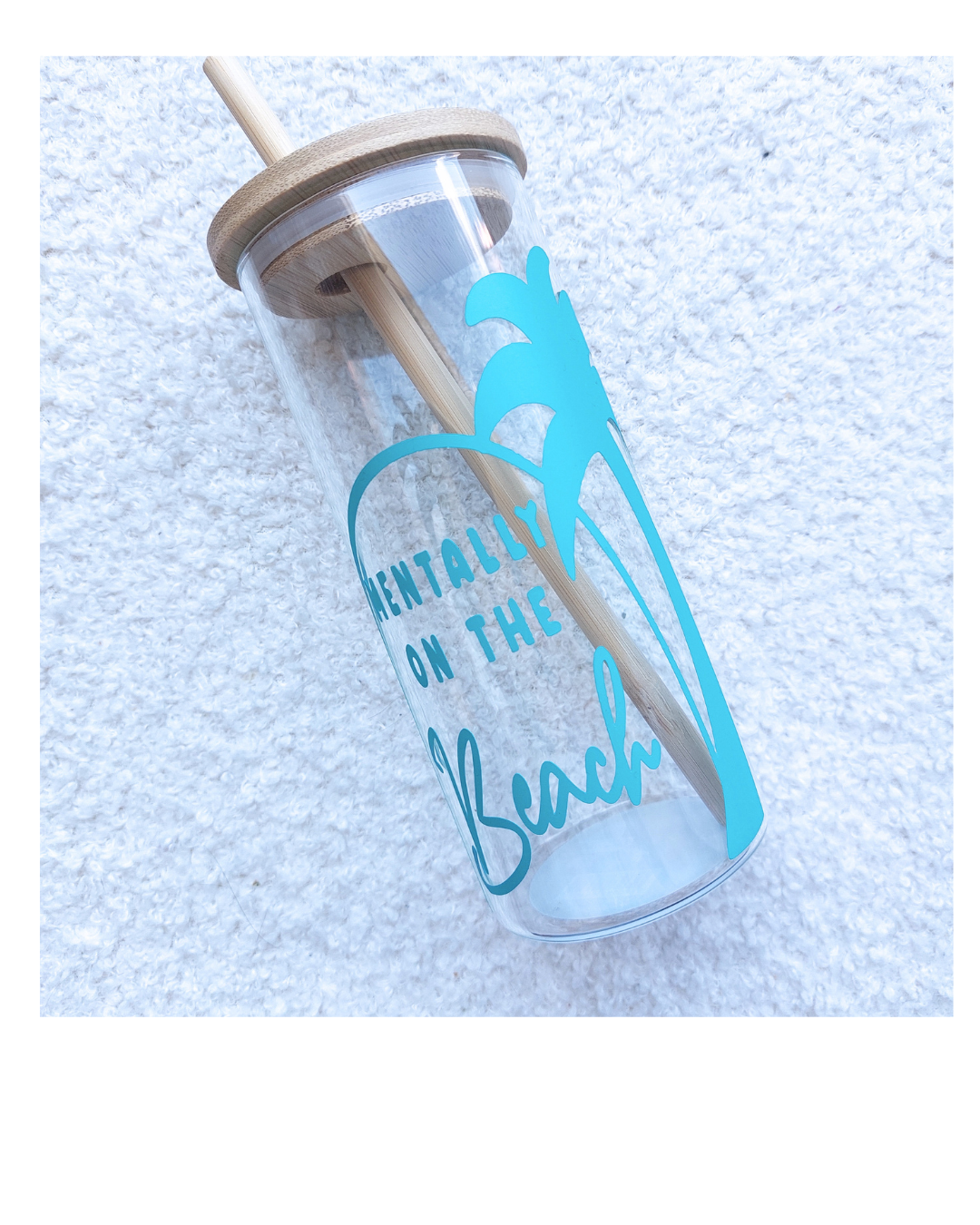 Drinkglas "Mentally on the Beach"