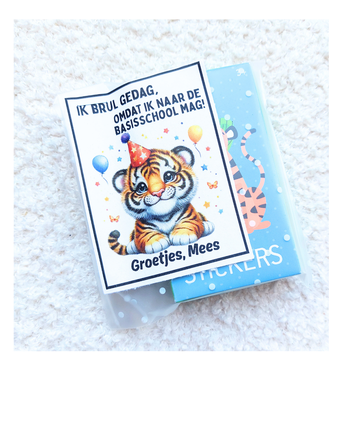 Label ik BRUL gedag, Tijger