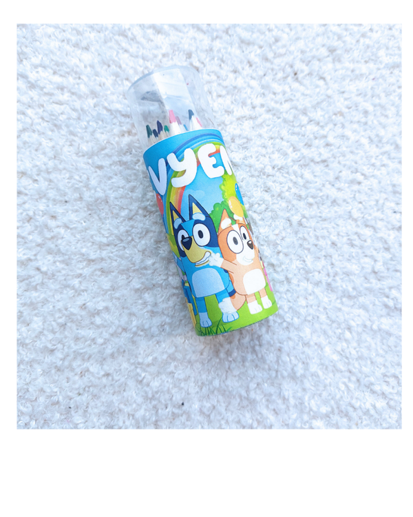 Bluey Kleurtjes label