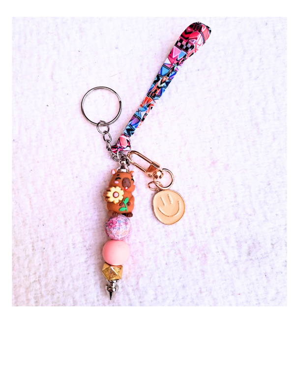 Capybara sleutelhanger