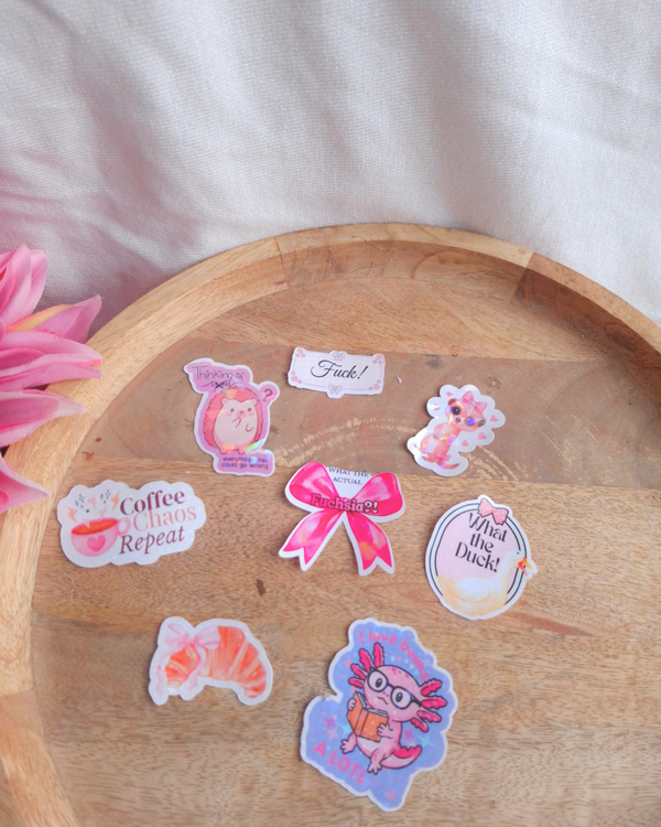 Just a Girl sticker pack