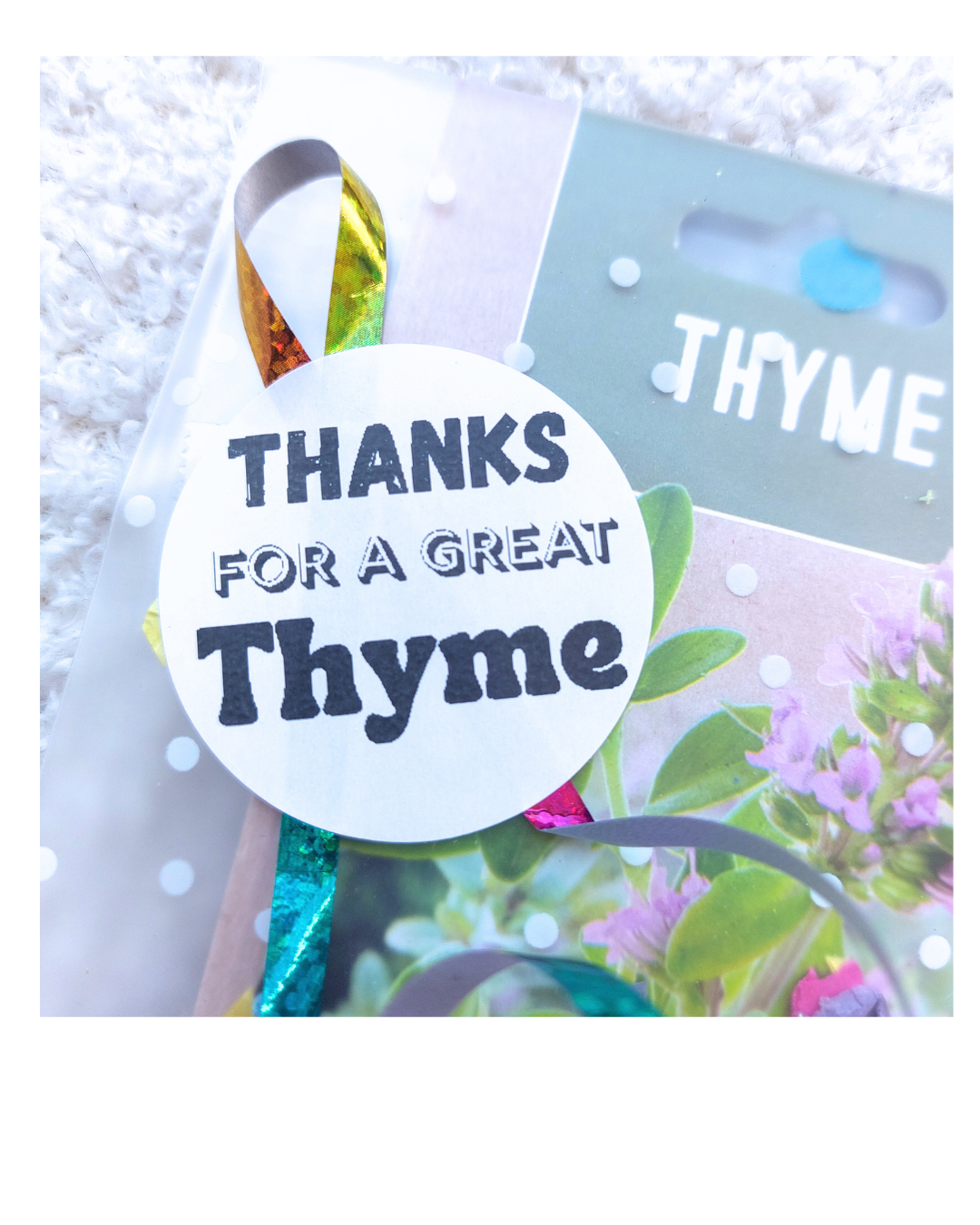 Thanks for a great thyme