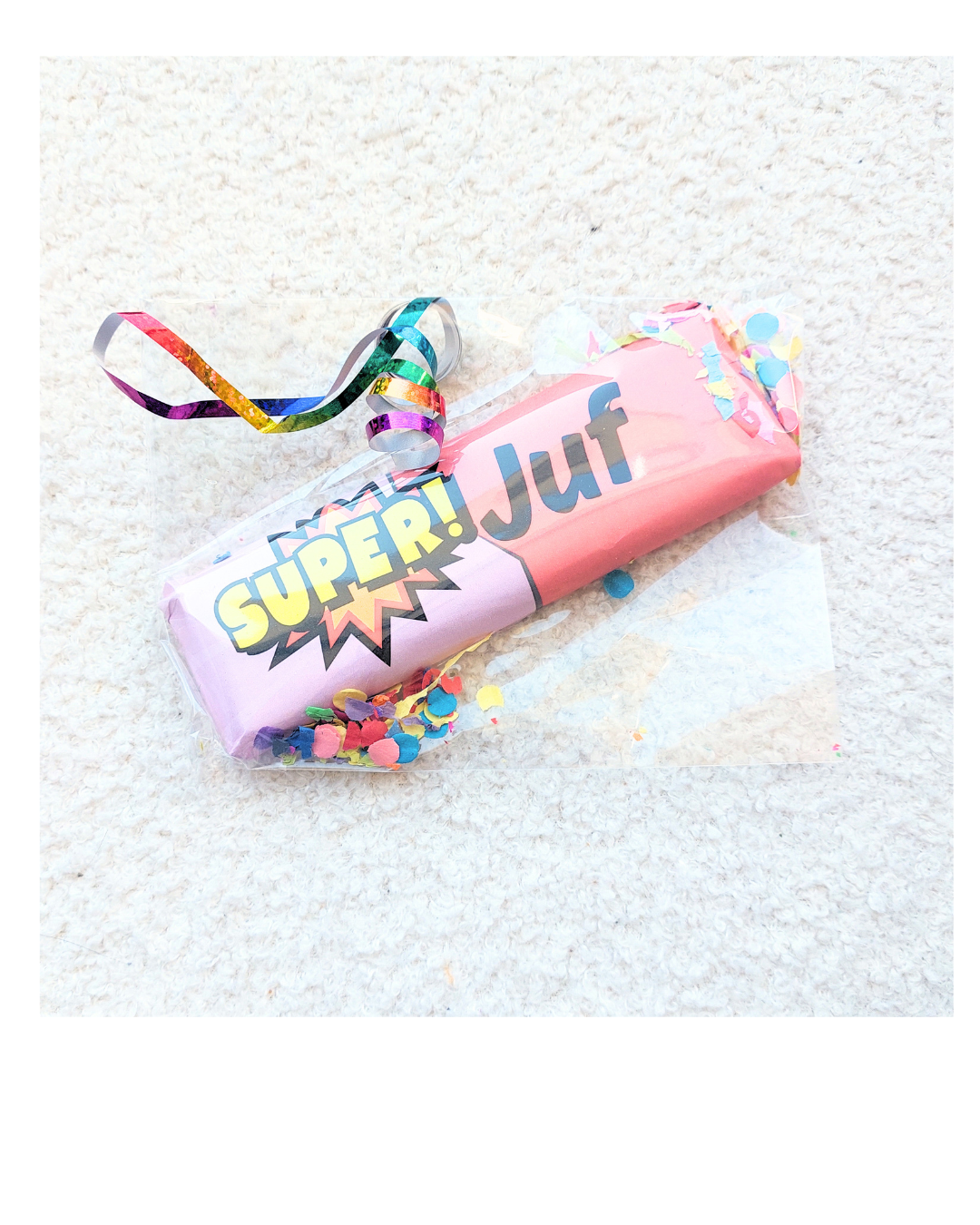 Chocolade reep wikkel Super Juf