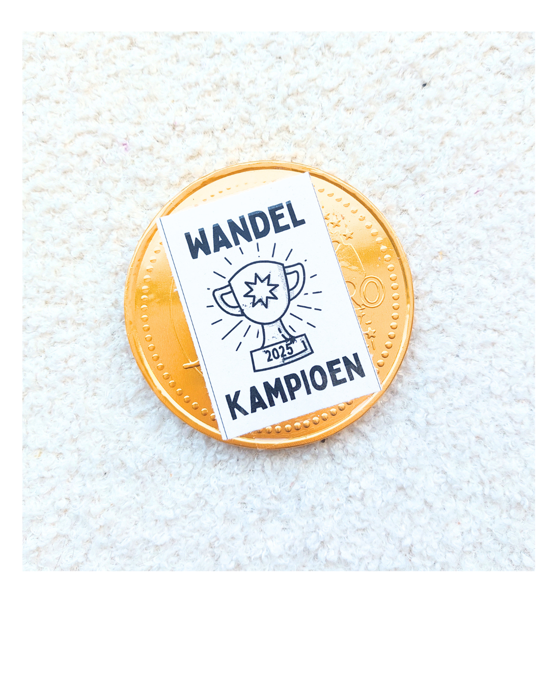 Wandelkampioen label
