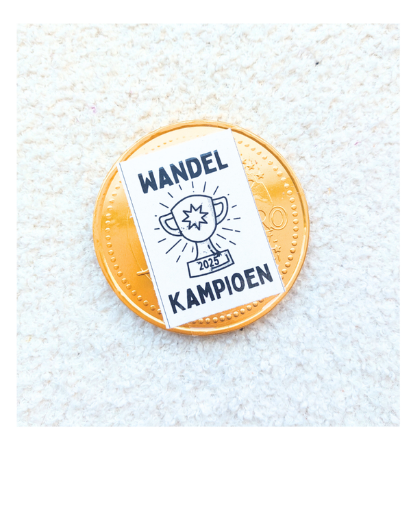 Wandelkampioen label