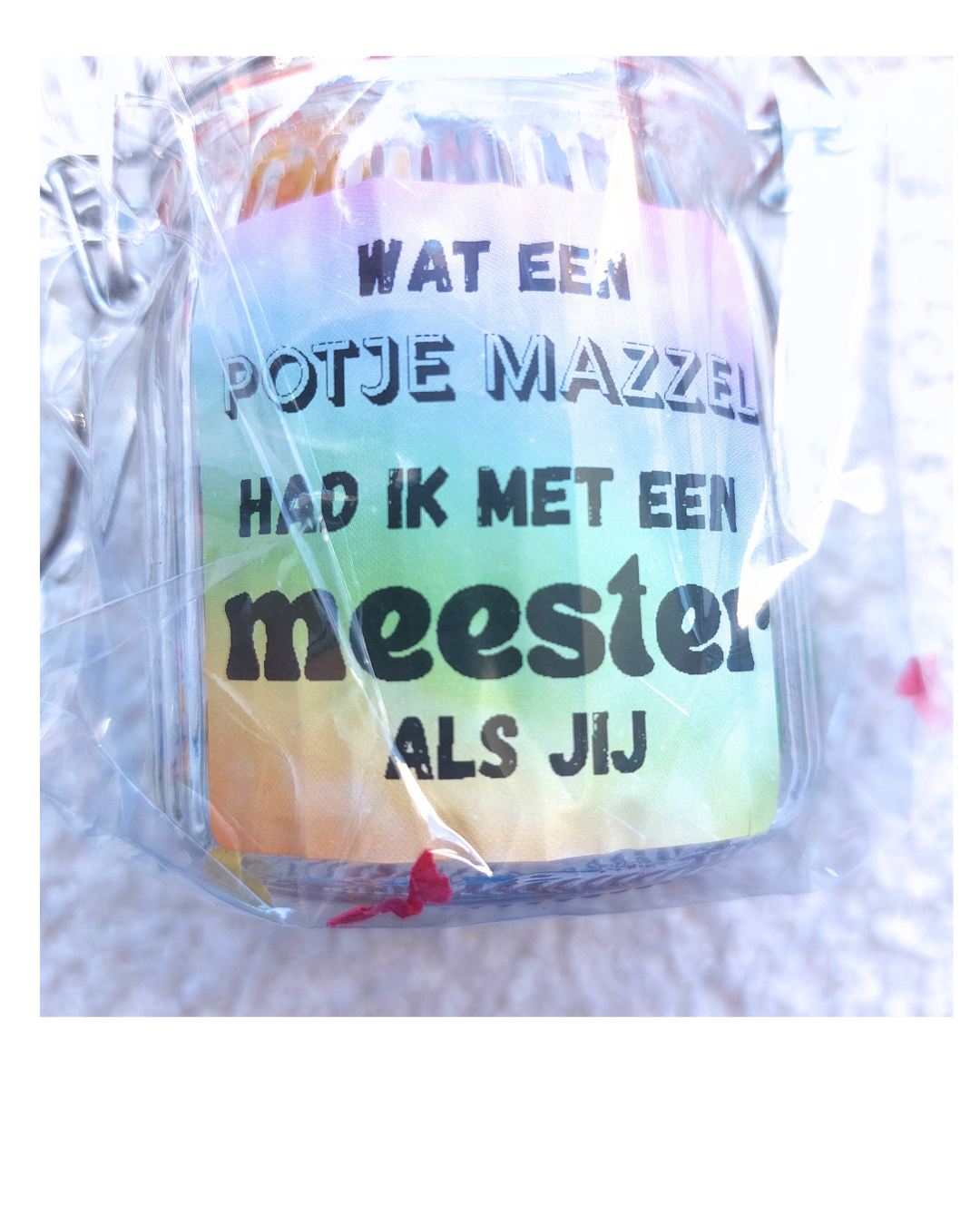 Potje Mazzel Sticker