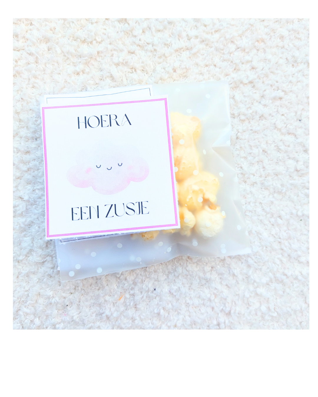 Label Hoera een Zusje, Wolk