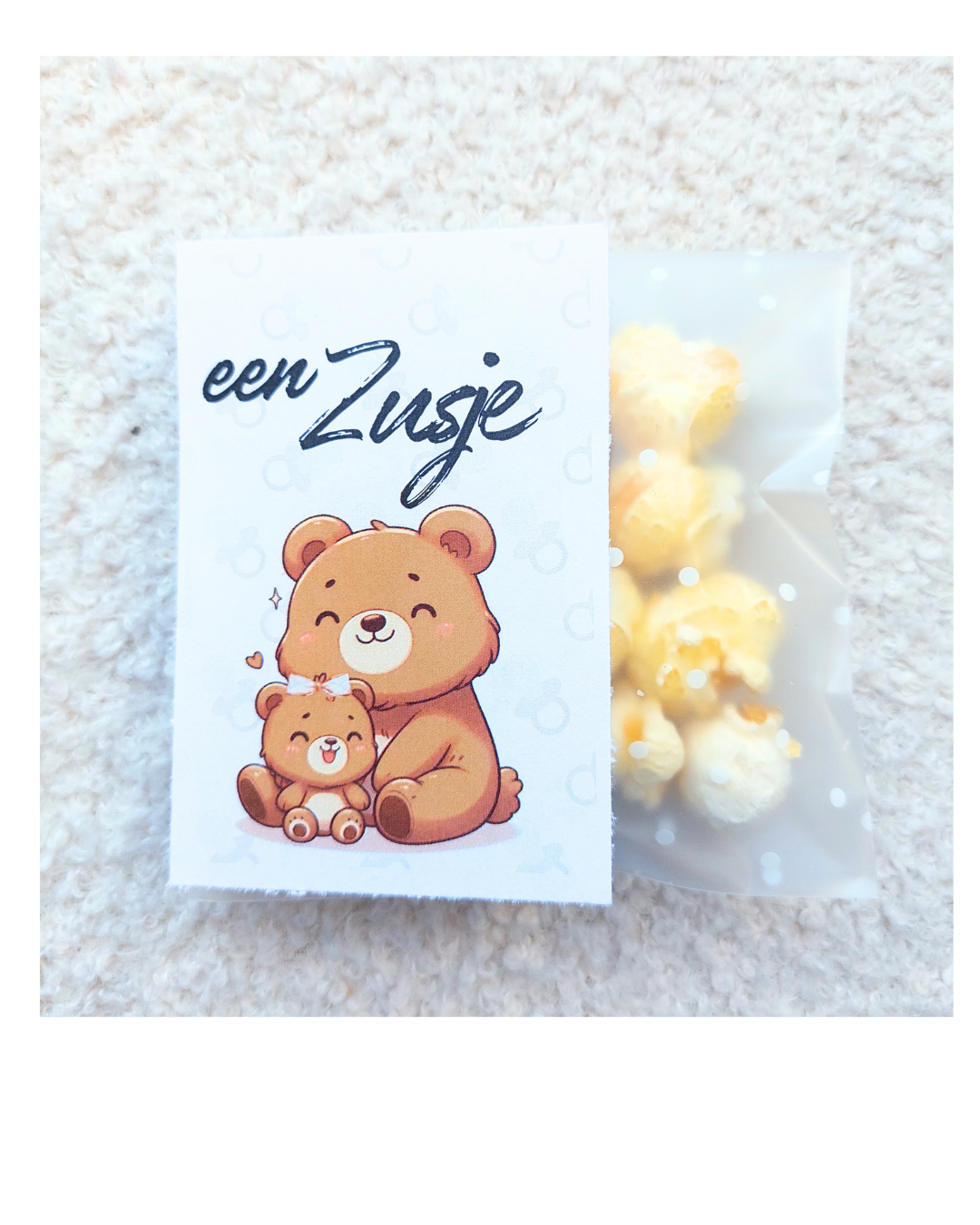 Label Een Zusje met Beertjes