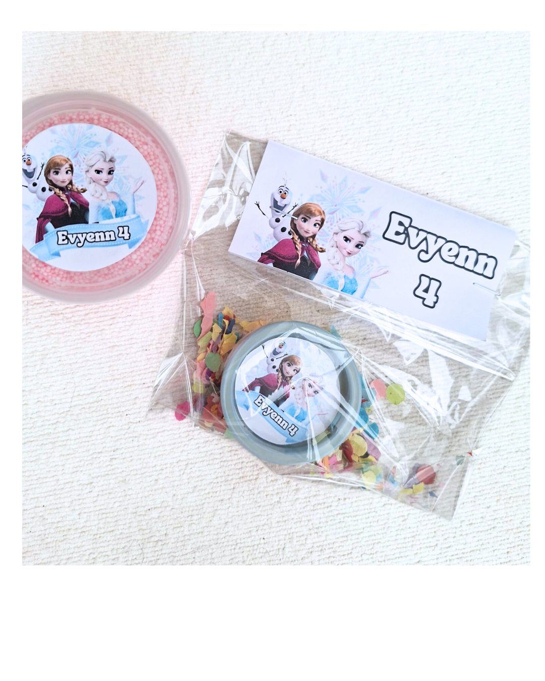 Frozen (klei) Printabels