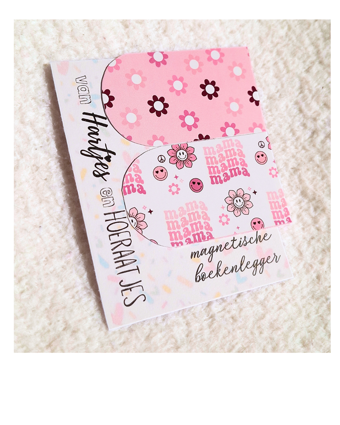 Magnetische boekenleggers MAMA (set van 2)