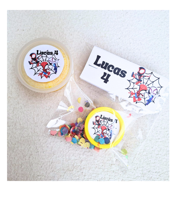 Spidey (klei) traktatie