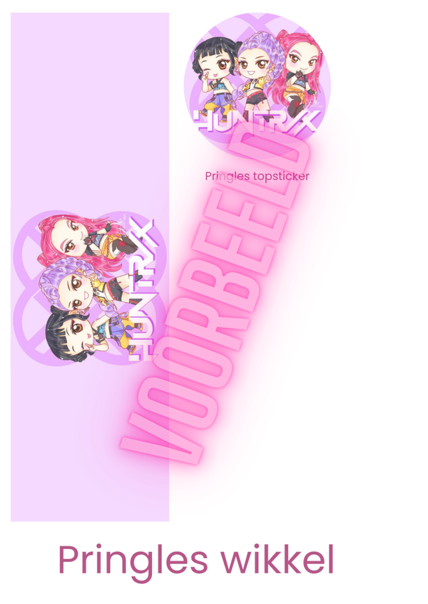 Pringles wikkel Huntrix