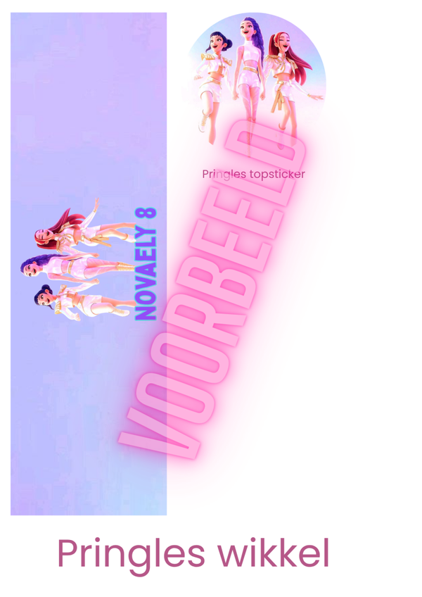 Pringles wikkel Kpop