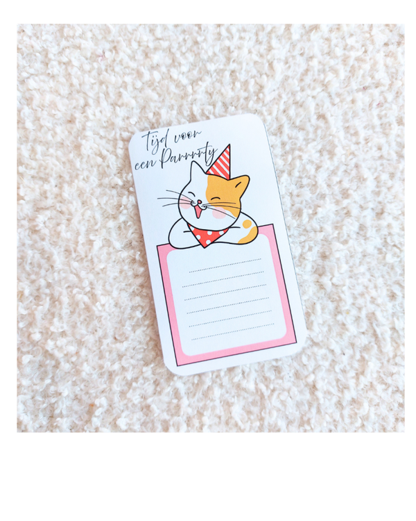 Uitnodiging "Tijd voor een PaRRRRty"