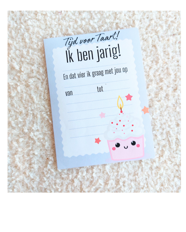 Uitnodiging "Tijd voor Taart".