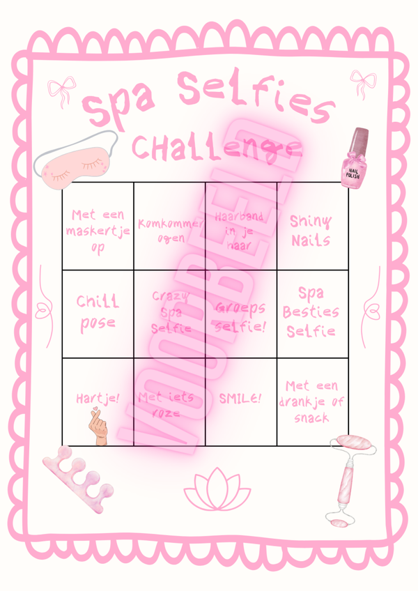 SPA @ Home Party SELFIES CHALLENGE
