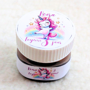 Mini Nutella traktatie (meerdere thema's)