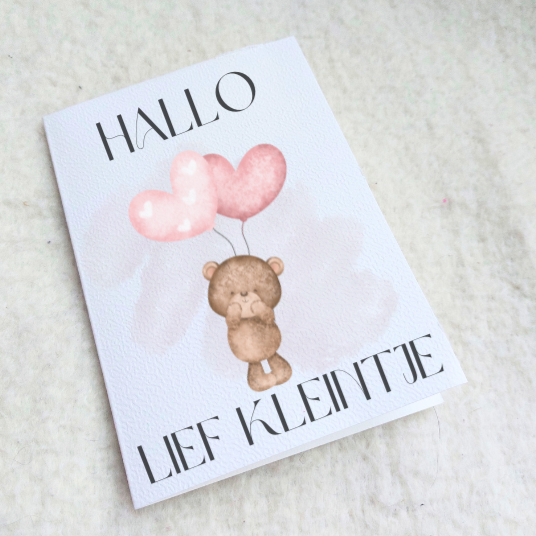 Hallo lief kleintje
