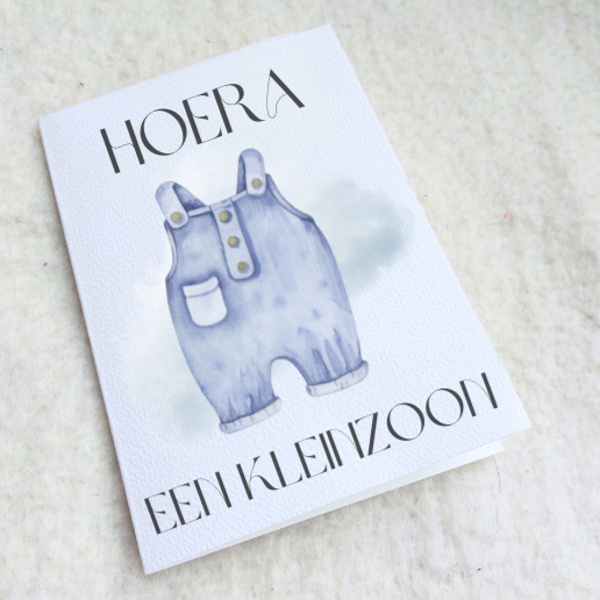 Hoera een (klein)zoon