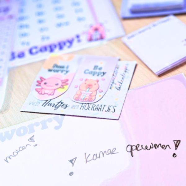 Magnetische boekenleggers Cappy & Axl (set van 2)