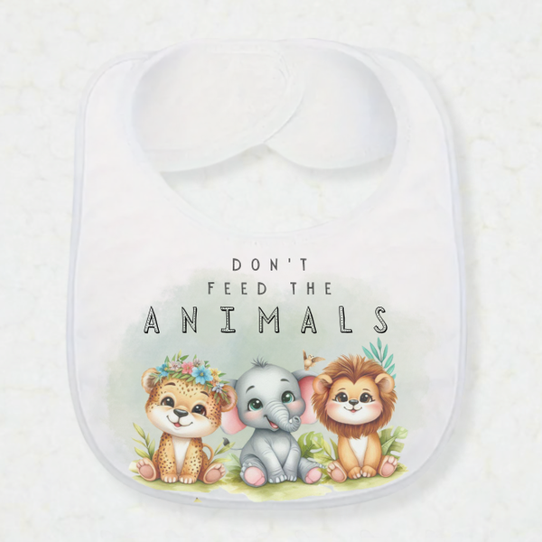 Slabber; "Don't feed the animals"