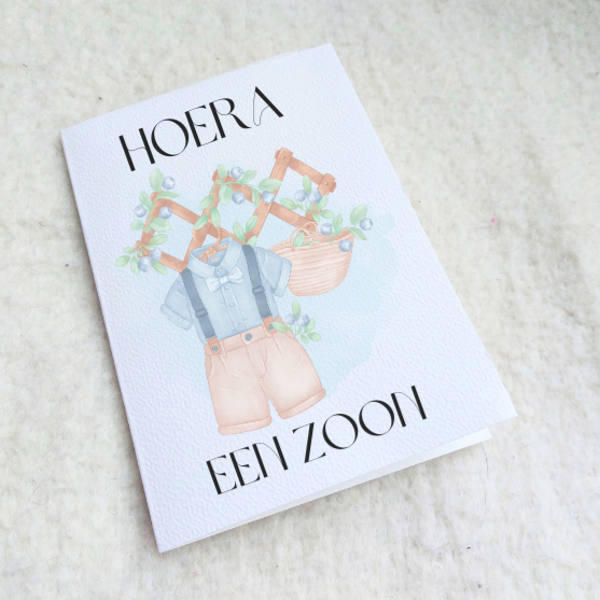 Hoera een (klein)zoon