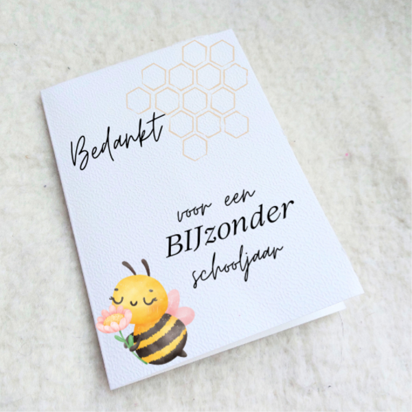 Kaartje "Een bijzonder jaar"