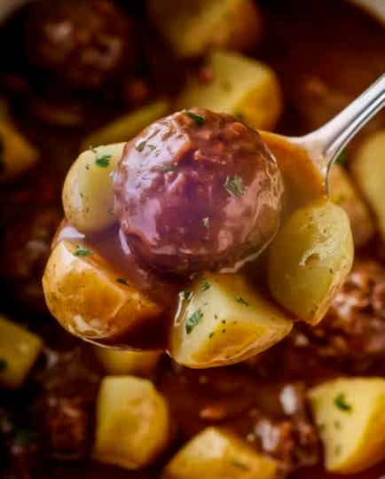 Ragoût de boulettes