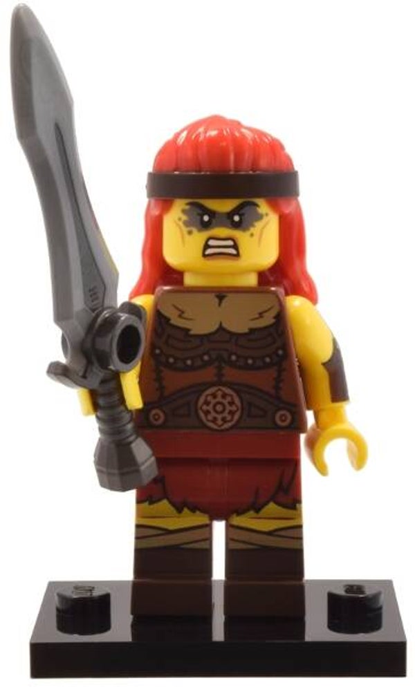 LEGO Minifiguur 71045 Fierce Barbarian, Series 25 (col25-11)