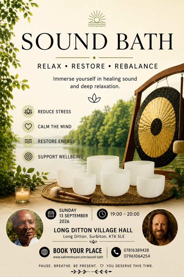 Soothing Sound Bath Experience