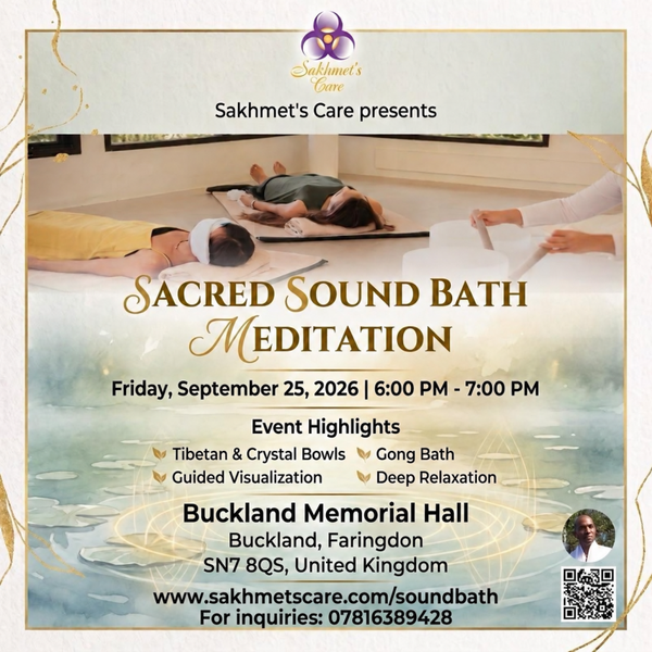 Sound Bath Session with Crystal Singing Bowls