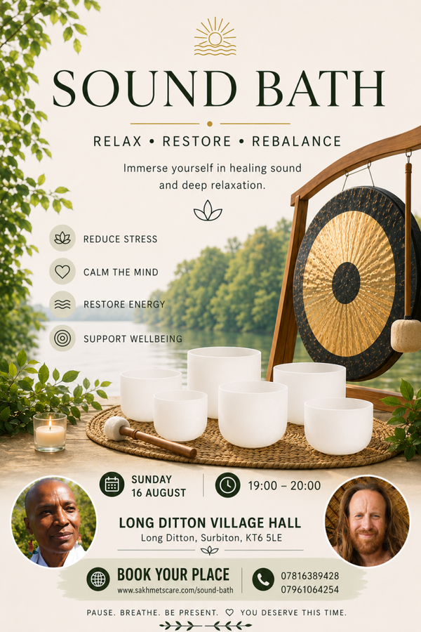 Soothing Sound Bath Experience