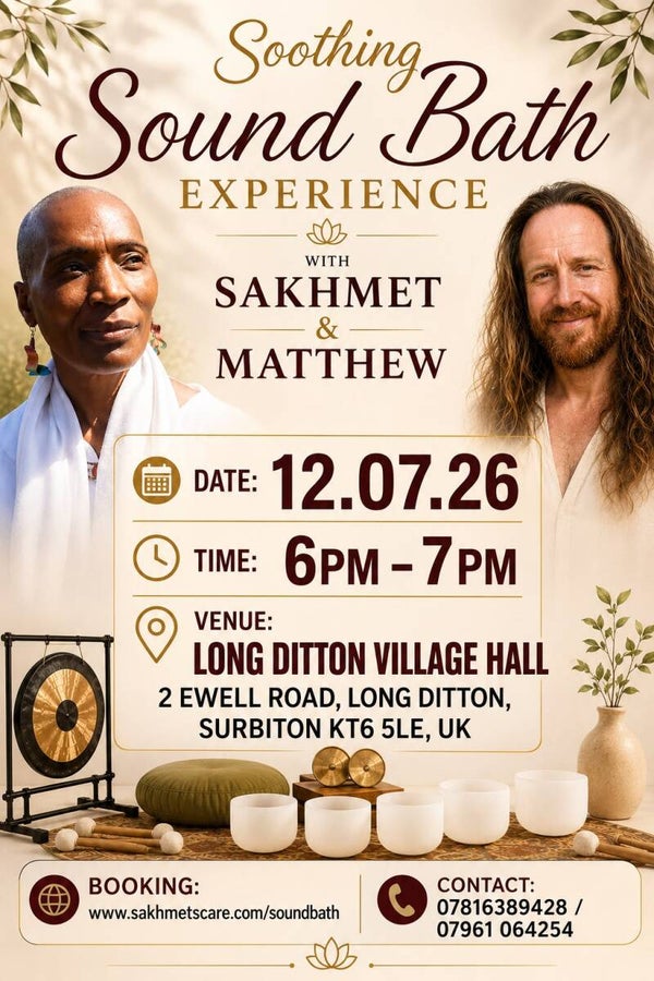 Soothing Sound Bath Experience