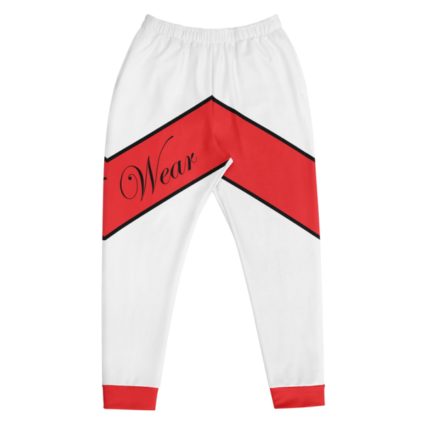 Official Wear 'Red & White Official Wear' Joggers