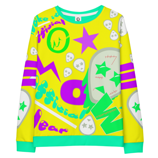 Official Wear 'Retro Survival' Unisex Cotton Sweatshirt