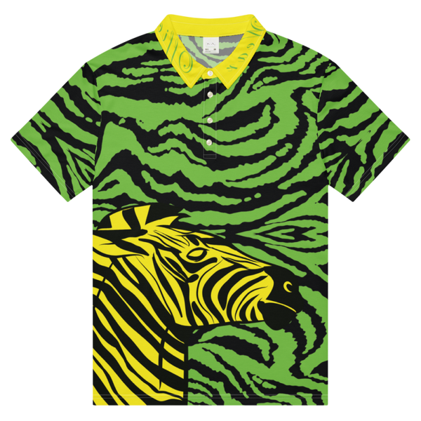 Official Wear 'Zebra Stripes' Polo Shirt