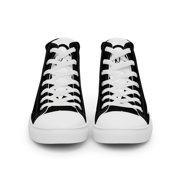 Official Wear 'Black & White Official Wear Logo' High Top Shoe
