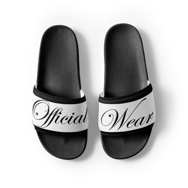 Official Wear 'Black & White' Slides