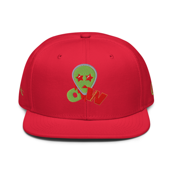 Official Wear 'Solid color Alien Head Snapback'