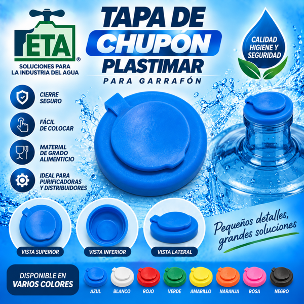 T. chupón plastimar (varios colores)